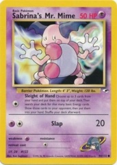 Sabrina's Mr. Mime - 94/132 - Common - Unlimited Edition